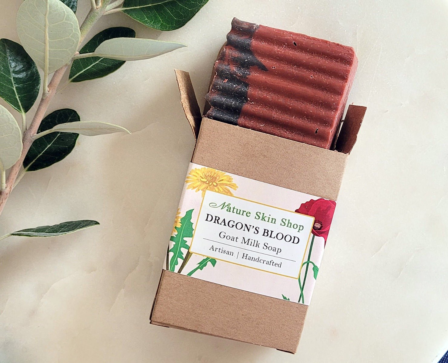Dragons Blood Goat Milk Soap, Natural Cold Process