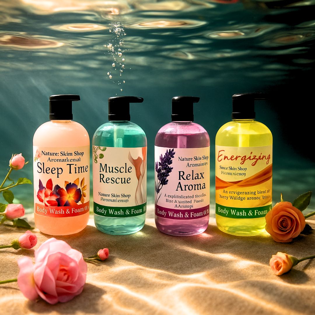 Energizing Aromatherapy Shower & Bath Gel